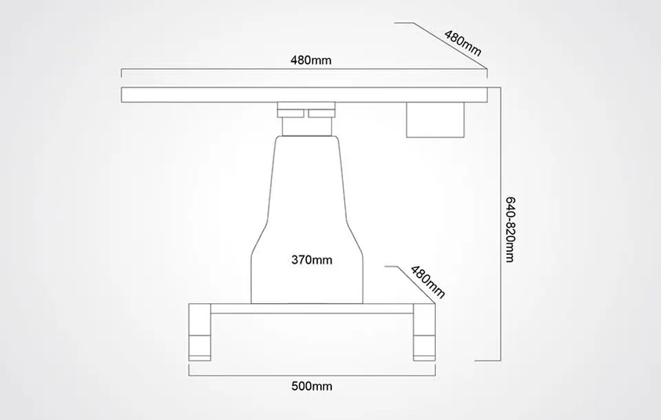 Rightway Brand Ophthalmic Lifting Motorized Table Ophthalmic Lifting Motorized Table 3A For Computer An For Computer And Medical Instruments