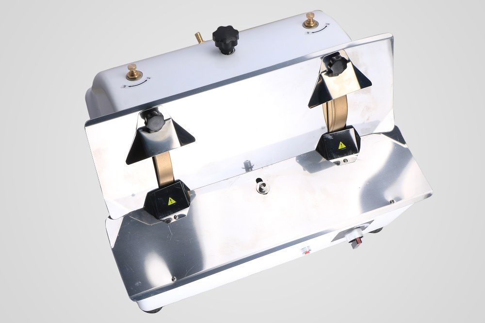 China optical double wheel manual lens edger CP-20B with plastic cover