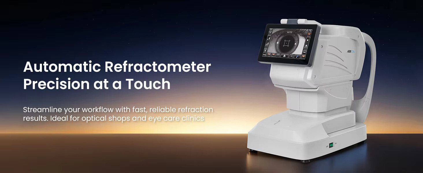 Rightway Optical Optical Equipment Full Automatic Function Auto Refractometer Keratometer ARK-DX High Accuracy Eye Test