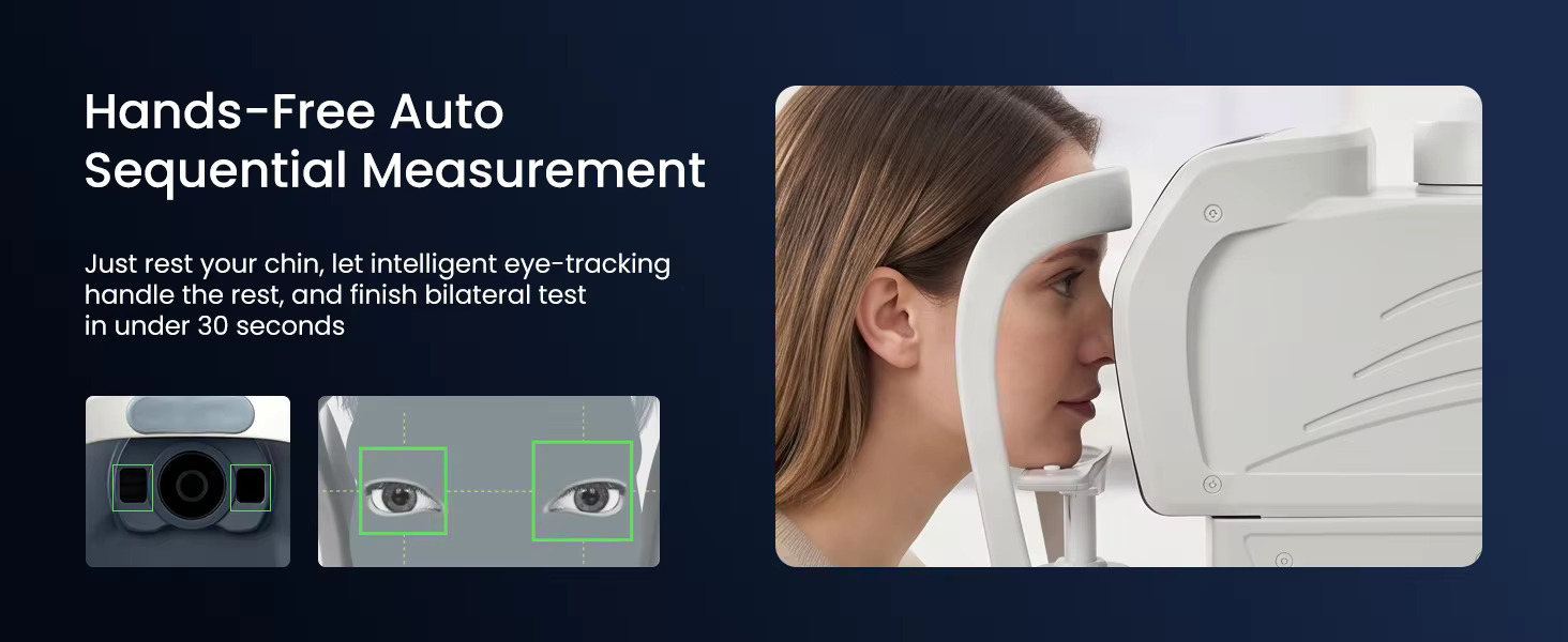 CE Approved Optometry Instruments Automatic Refractometer with Keratometer ARK-X High Accuracy Eye Test