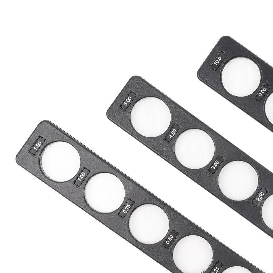 Optometry Fundus Lens Frame Kit with Prism Plate and Lenses Ophthalmic Trial Lens Apparatus