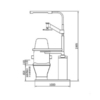 Rightway Brand Combined Chair Unit TR-900 Optometry Equipment High Quality Ophthalmic Chair Unit Price