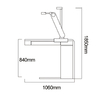 PK-100-B Ophthalmic Table and Chair unit