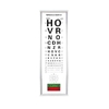 Optometry Equipment Multifunction Eye Chart Visual Acuity Chart with LED Light LY-21C