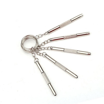 Mini screwdriver three in one three use screwdriver glasses accessories maintenance tool portable multifunctional screwdriver