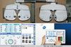 Multiple independent visual function test auto digital phoropter with color and touch screen Portable auto phoropter price
