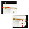 200pcs Glasses Spring Hinge Pointed End Self Aligning Screws Eyewear Optical Eyeglasses Accessories Free Shipping