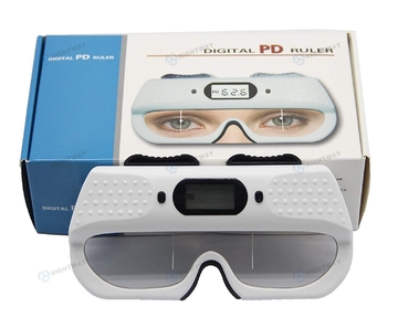 Digital PD Meter Ophthalmic Eye Pupil Distance Measuring PD Ruler Optical Pupilometer