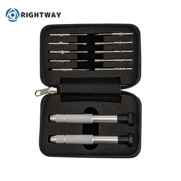 Cheap 10pcs Glasses Precision Optical Watch Jewelry Glasses Multifunction Repairing Tool Sets With Zipper Box