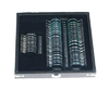 Vision Test Optical Trial Lens Set With Sliver Metal Rim