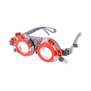 Direct Sale Ophthalmic Equipment Optical Trial Frame Adjustable PD 54-70mm Pure Titanium Material Light Weight Durable Model