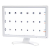 Screen Vision Chart Panel Led Visual Acuity Testing Chart 19 Inch Eye Vision Ophthalmic LCD Optical Tester Monitor