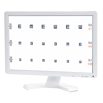 Screen Vision Chart Panel Led Visual Acuity Testing Chart 19 Inch Eye Vision Ophthalmic LCD Optical Tester Monitor