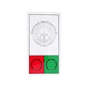 Factory Price 2PCS Vision Chart Test Card Presbyopia Focusing Plate Plastic Sealed Small Card Detection Ophthalmic