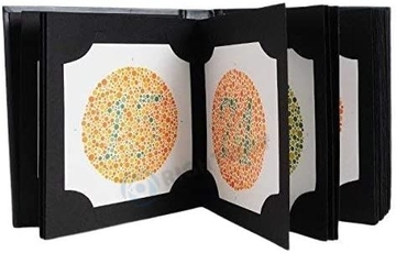 Best Quality 2024 New Publish Ishihara Book 38 Plates Optometry Color Blindness Color Deficiency Test Book