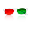 Random-dot Stereograms Comprehensive Visual Test Charts Book Color Blindness Astigmatism Amsler Test Chart with Eyeglasses