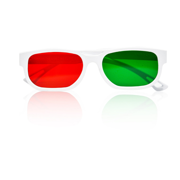 Random-dot Stereograms Comprehensive Visual Test Charts Book Color Blindness Astigmatism Amsler Test Chart with Eyeglasses
