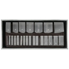 LS-22 Ophthalmic Instruments Loose Prism Set for Optometry With Aluminium Case