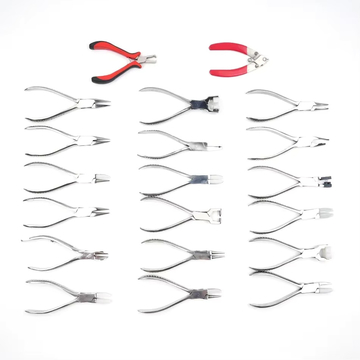 Glasses Plier Set Several Types for Option Spectacle Adjusting Plier Glasses Pliers Tool Nose Pad Arm Temple Bridge Adjustment