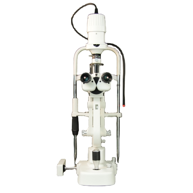 LS-4 Five Magnifications Ophthalmology Slit Lamp Optometry Microscope with LED Illumination Optical Biomicroscope