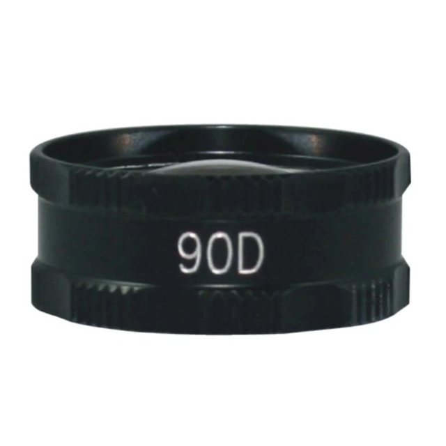 Ophthalmic Retina Lens 90D Optical Aspheric Lens for Slit Lamp 90D Fundus Lens