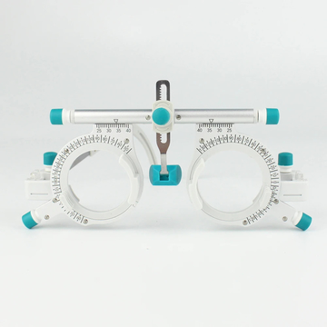 Trial Lens Frame UTF-T4880 Top Quality White Metal Universal Trial Frame for Eye Optometry Optical Lens Trail Lens Set