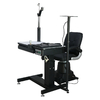 Ophthalmic unit table and chair motorized combined table refraction unit table and chair