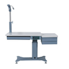Ophthalmic unit table and chair motorized combined table refraction unit table and chair