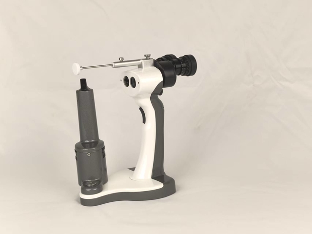 Portable 2 step magnification CCD digital slit lamp microscope for ophthalmology and veterinary
